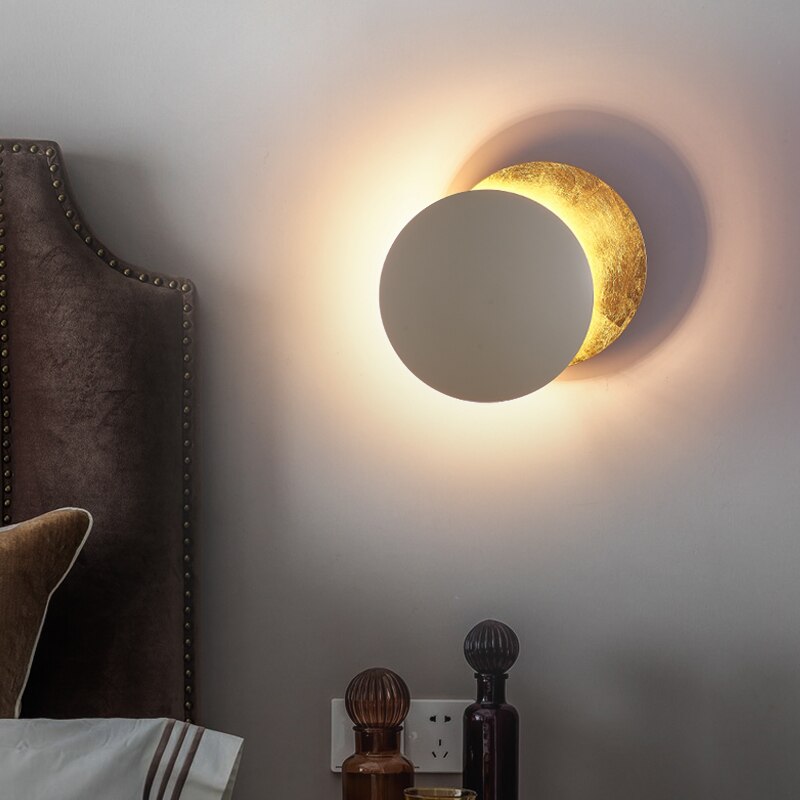 EclipseAura | Stylish Textured Alloy Modern Wall Light Fixture 6