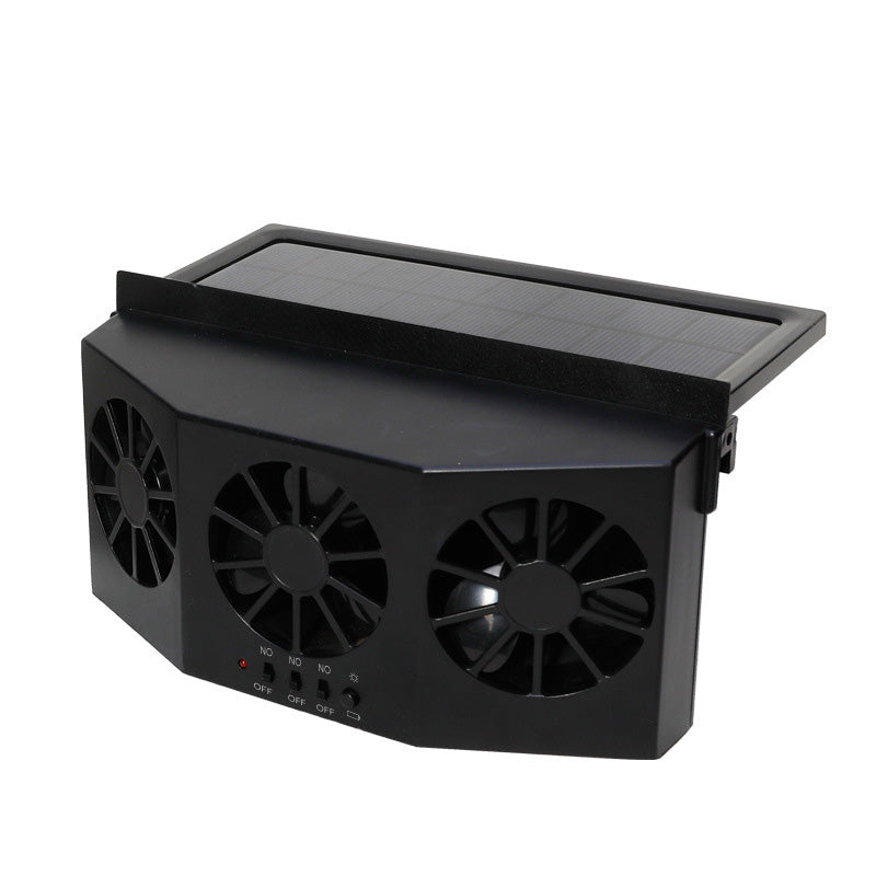 EcoVent | Solar Vehicle Exhaust Fan with Adjustable Solar Panel | Efficient Air Circulation for Heat Reduction