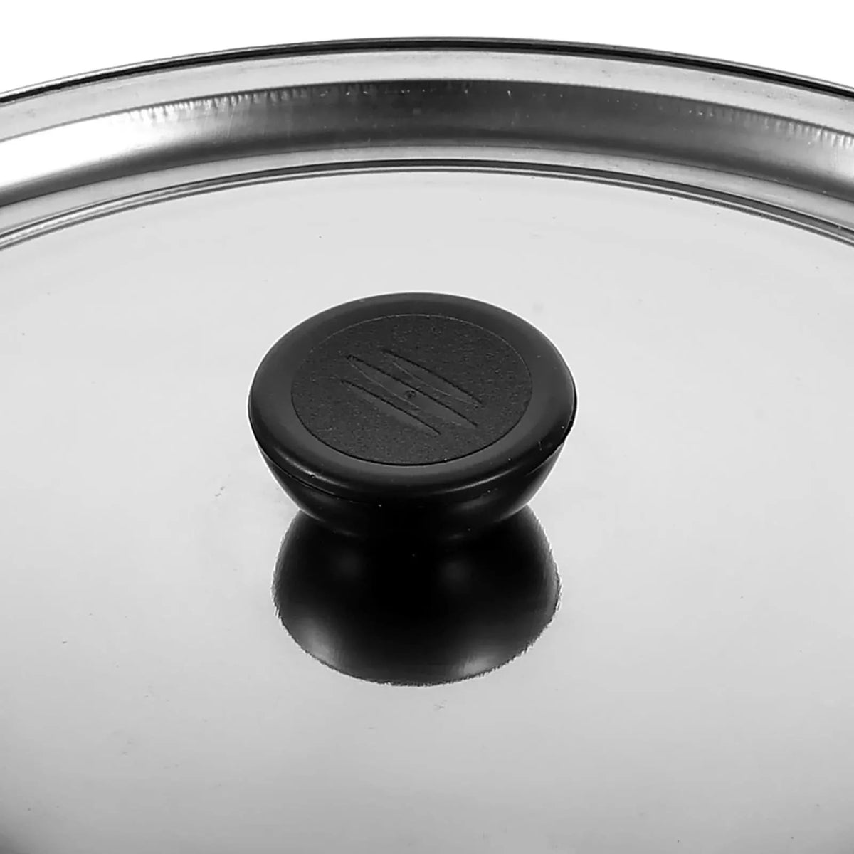 Universal Frying Pan Lid 28 cm, Stainless Steel Wok Lid for 26 to 30 cm Pans, Saucepan Lid with Heat Resistant Handle_06