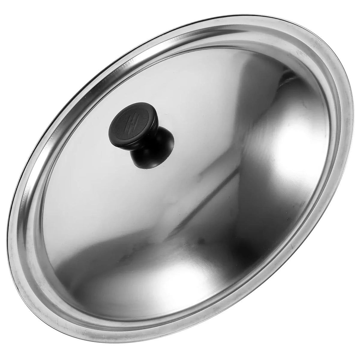 Universal Frying Pan Lid 28 cm, Stainless Steel Wok Lid for 26 to 30 cm Pans, Saucepan Lid with Heat Resistant Handle_08