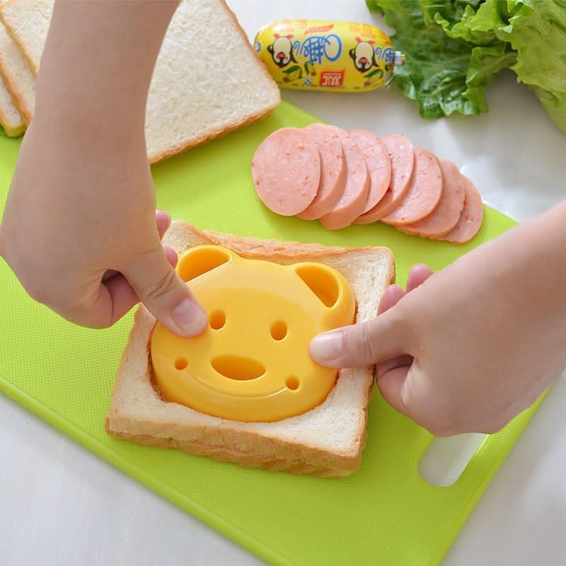 Cookie Cutters and Sandwich Cutters for Kids, Vegetable Cutters with Bear Rabbit and Car Shapes, Kitchen Gadgets_01