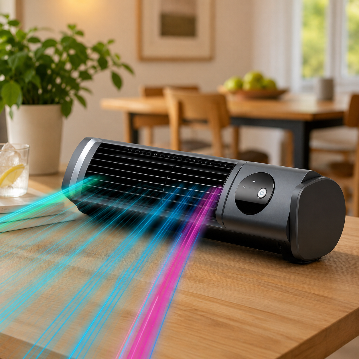 Efficient Cooling Tower Fan with Adjustable Oscillation & Timer for Home Comfort