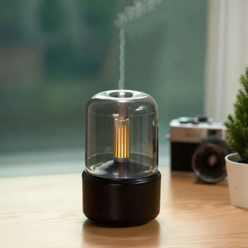 Electric Diffuser, Essential Oil Diffuser 120 ml with Auto Shut Off, Aromatherapy Diffuser, Room Humidifier