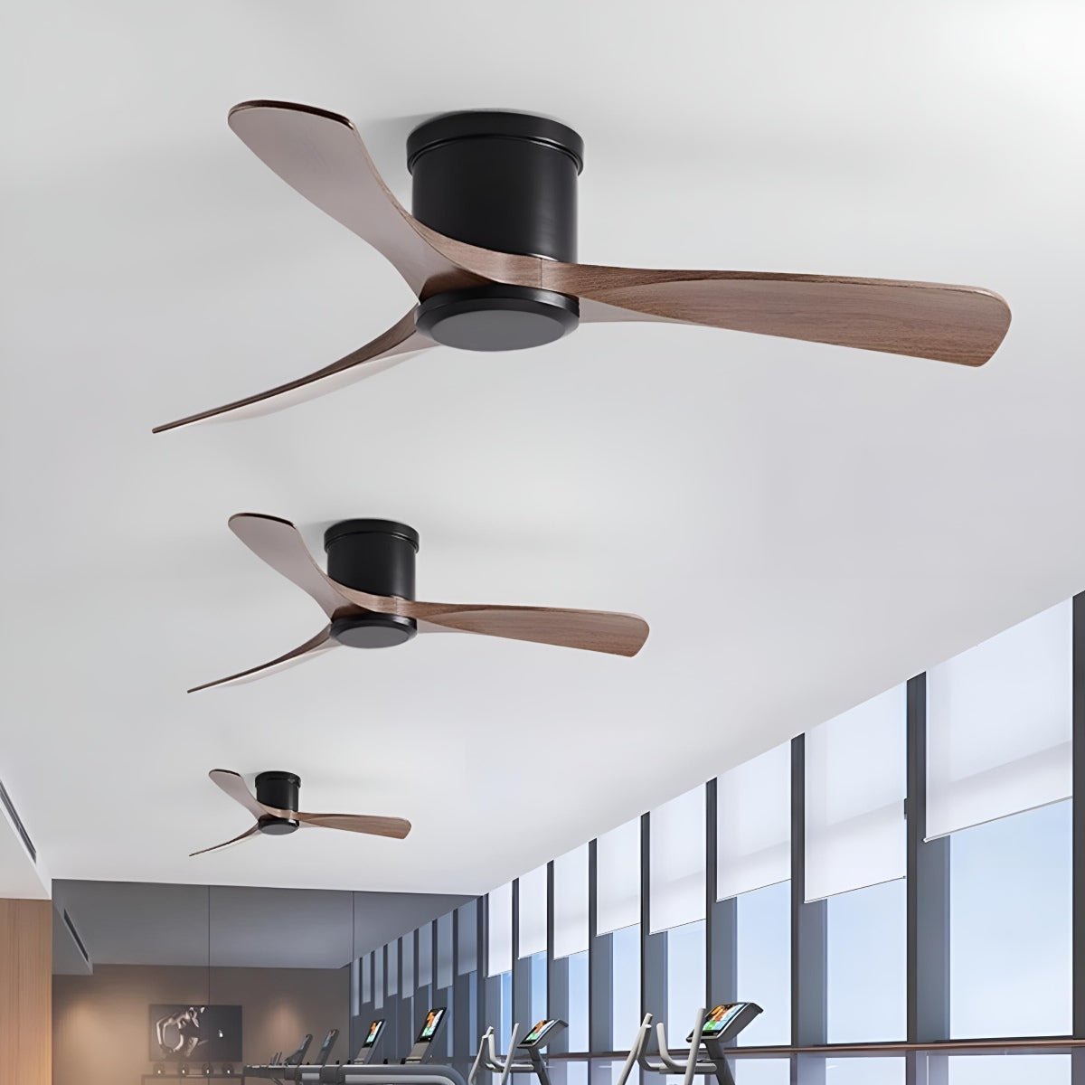 Elegant Collection | Modern Ceiling Fan with 6-Speed DC Motor | Wood Finish for Enhanced Airflow in Bedrooms 7