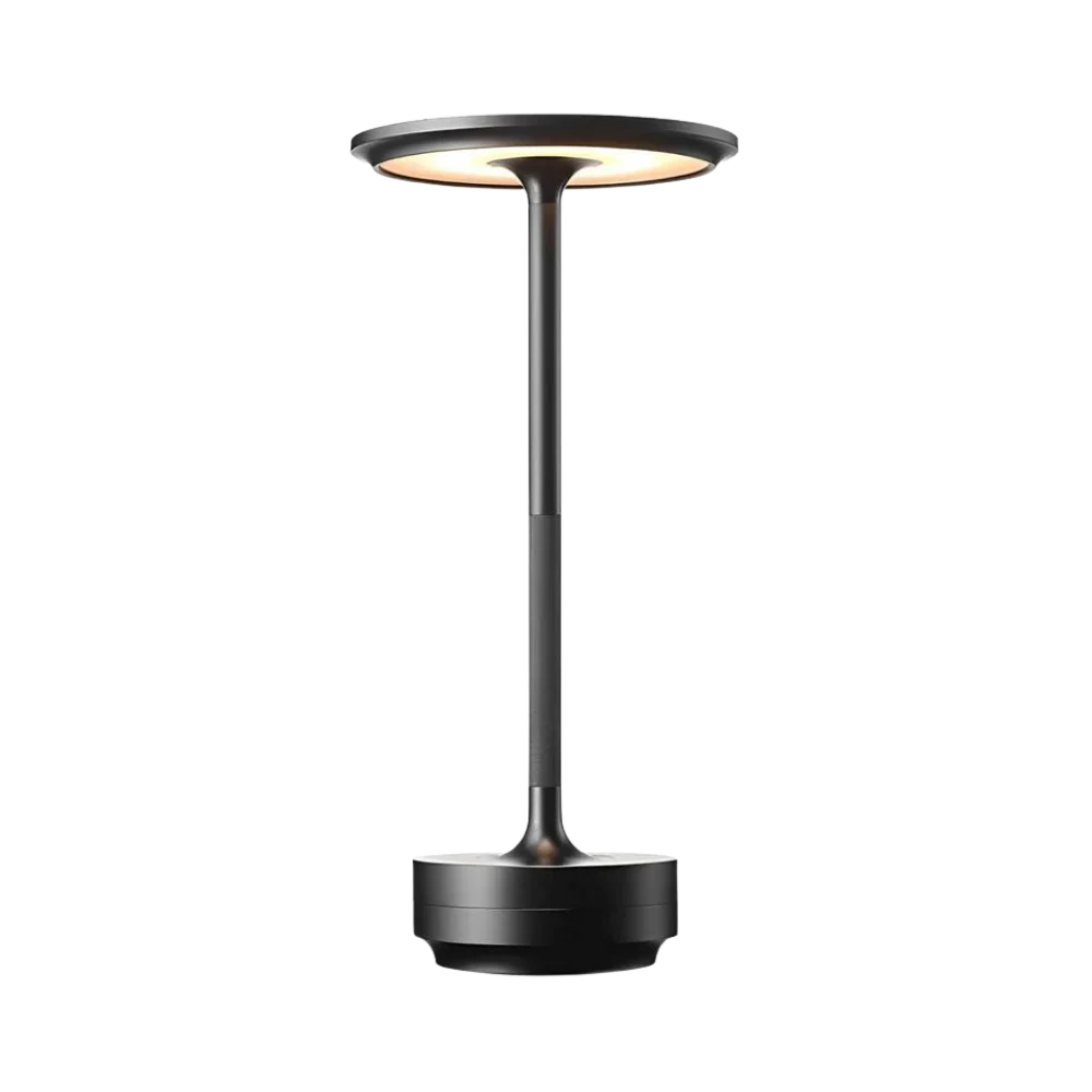 Elegant Cone Table Lamp with Rechargeable Battery | Cordless Design for Ambient Lighting 10