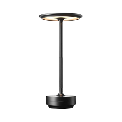 Elegant Cone Table Lamp with Rechargeable Battery | Cordless Design for Ambient Lighting 10