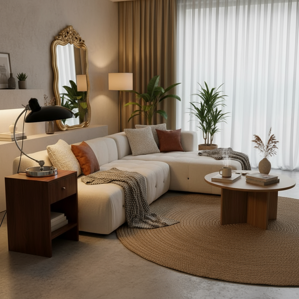 Elegant Dome Table Lamp | Adjustable 3-Color Lighting for Versatile Ambiance | Modern Design for Bedroom & Desk Use 3