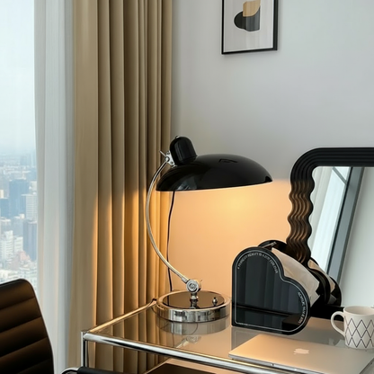 Elegant Dome Table Lamp | Adjustable 3-Color Lighting for Versatile Ambiance | Modern Design for Bedroom & Desk Use 4