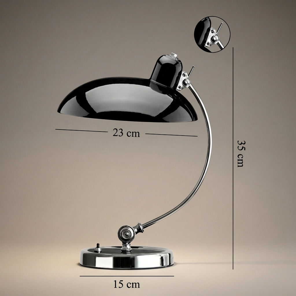 Elegant Dome Table Lamp | Adjustable 3-Color Lighting for Versatile Ambiance | Modern Design for Bedroom & Desk Use 6