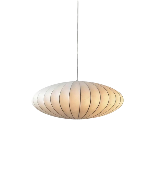 Elegant Fabric Pendant Light | Adjustable Ceiling Fixture for Soft Ambient Glow in Living Spaces 0