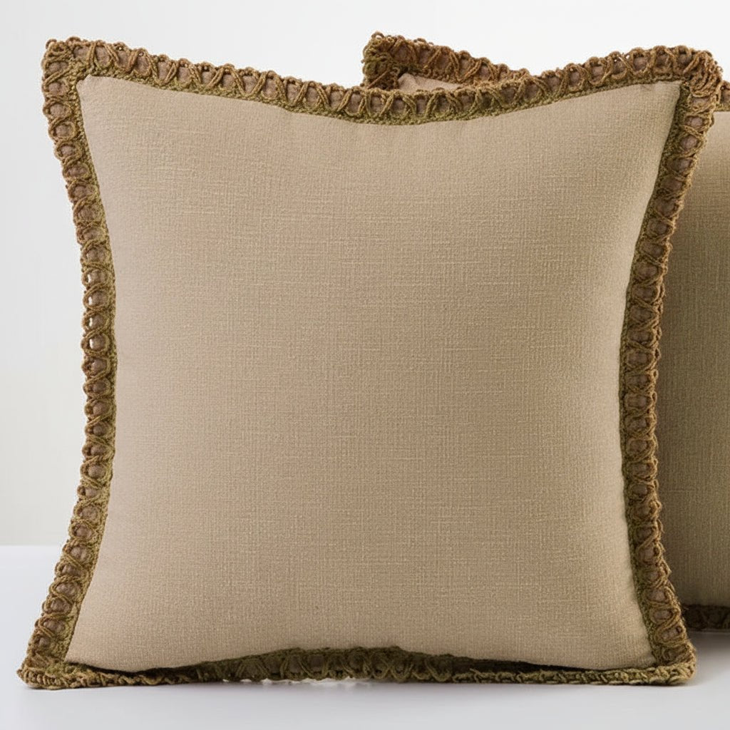 Cushion Covers 45x45 cm, French Style Cushion Cover with Colourful Pattern, Sofa Cushion Cover 50x50 cm_06