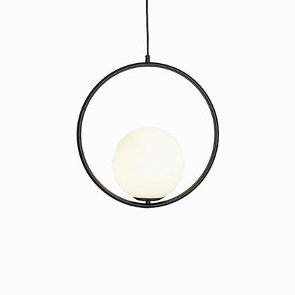 Elegant Globe Pendant Light | Glass Pendant Lighting with Adjustable Height | Modern Design for Timeless Elegance 10
