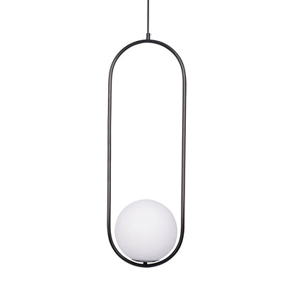 Elegant Globe Pendant Light | Glass Pendant Lighting with Adjustable Height | Modern Design for Timeless Elegance 11