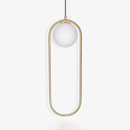 Elegant Globe Pendant Light | Glass Pendant Lighting with Adjustable Height | Modern Design for Timeless Elegance 9