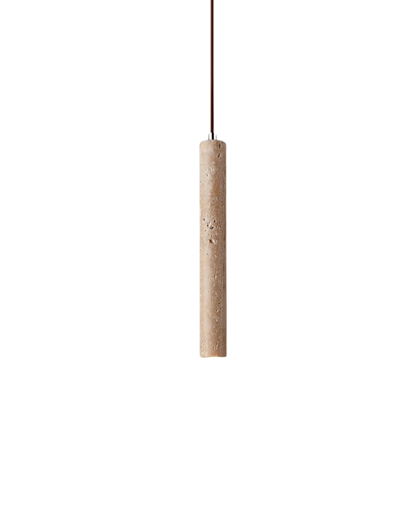 Elegant Minimalist Pendant Light | Natural Travertine Design with Soft Ambient Glow | Ideal for Bedrooms and Dining Areas 0