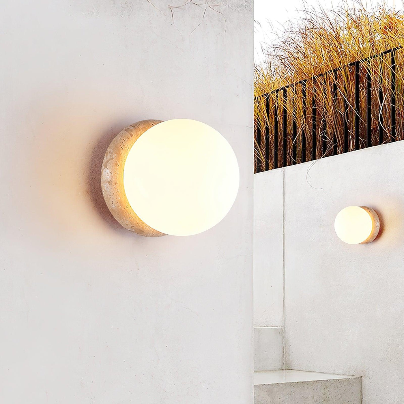 Elegant Outdoor Wall Light | Modern Outdoor Wall Lantern with Adjustable LED | Stylish Design for Garden and Patio Illumination 5