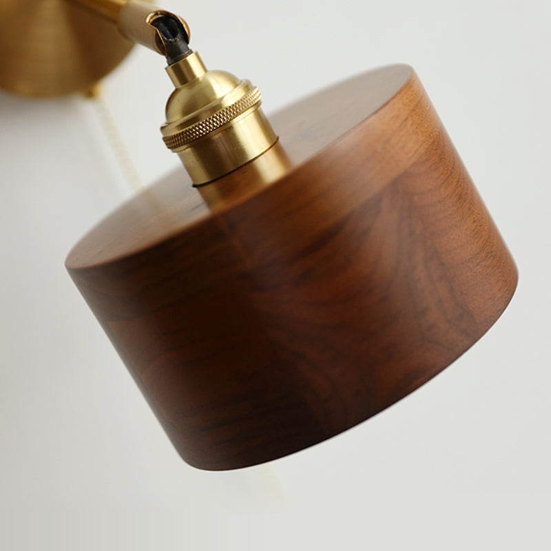 Elegant Scandinavian Wall Sconce Lighting with Adjustable Chain for Cozy Ambiance 2