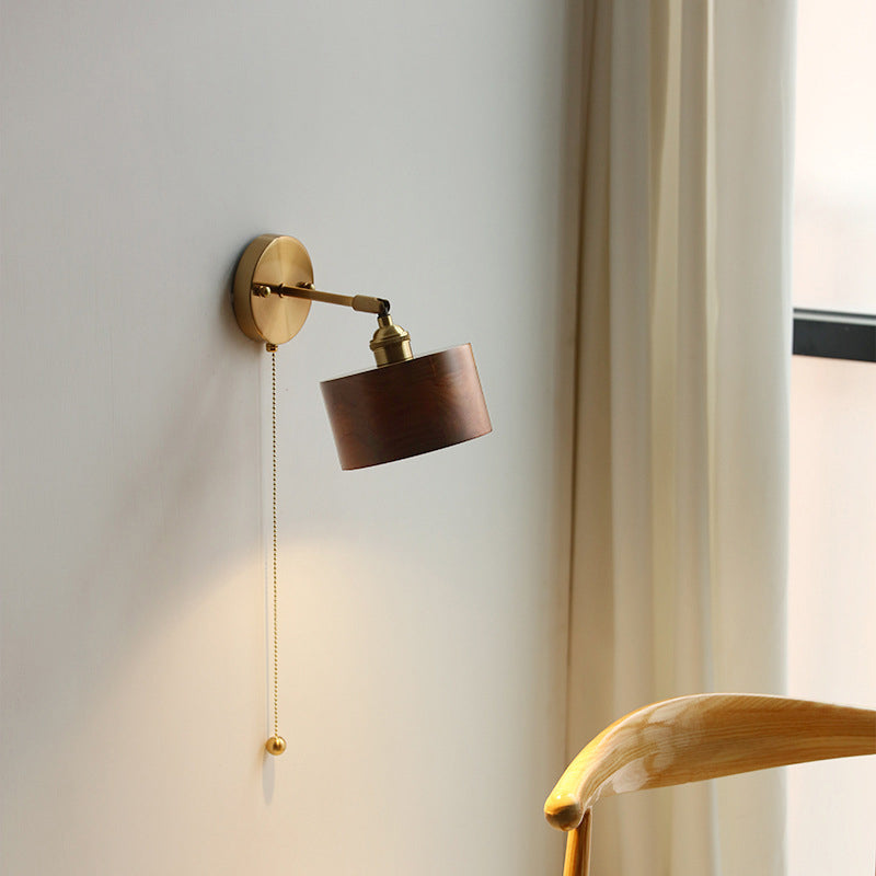 Elegant Scandinavian Wall Sconce Lighting with Adjustable Chain for Cozy Ambiance 6