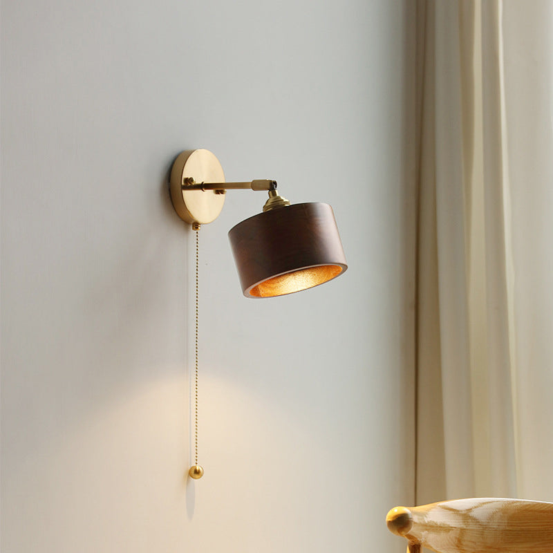 Elegant Scandinavian Wall Sconce Lighting with Adjustable Chain for Cozy Ambiance 7
