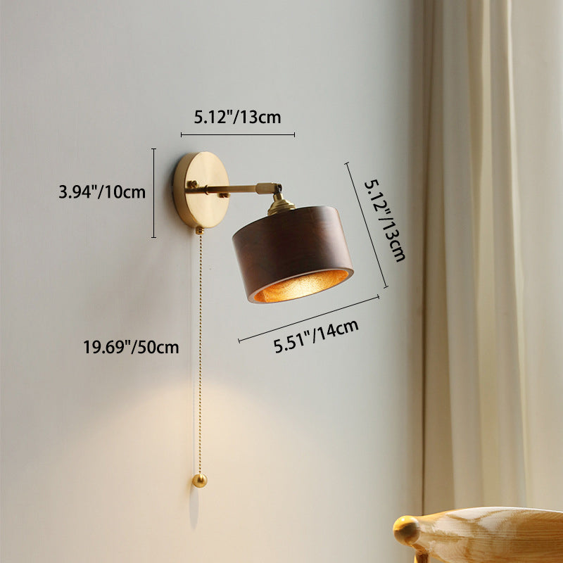 Elegant Scandinavian Wall Sconce Lighting with Adjustable Chain for Cozy Ambiance 8