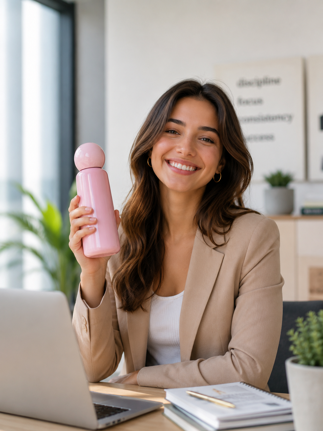 Elegant Steel | Insulated Water Bottle with 2-Tone Finish | Stylish Design for Ideal Hydration 2