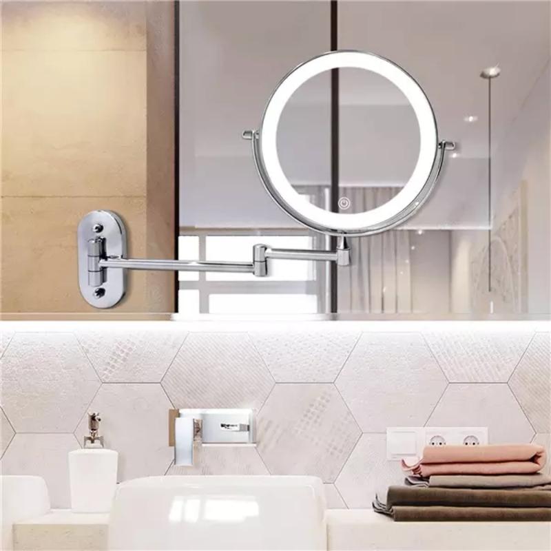 Elegant | Lighted Magnifying Makeup Mirror with 10x Magnification | Rechargeable Design for Flawless Grooming 2
