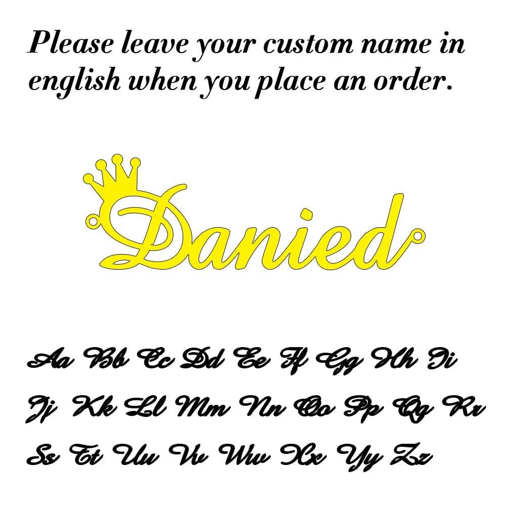Personalised Name Necklace for Women, Personalised Necklace with Custom Lettering – image 11