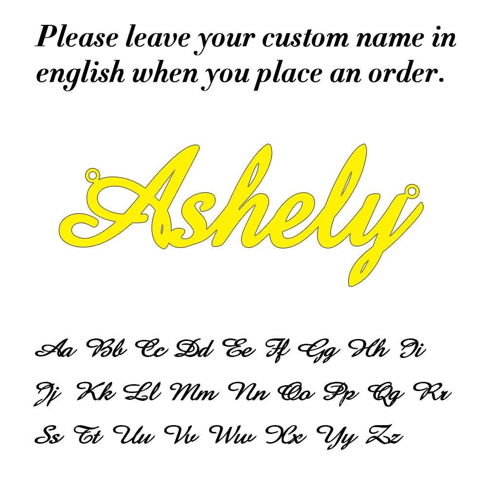 Personalised Name Necklace for Women, Custom Jewellery – image 27