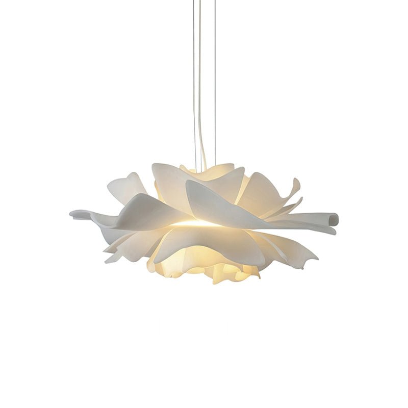 Ceiling Lights, Lotus Pendant Light for Dining Room Lighting, White Hanging Light for Living Room, Lotus Lamp_10