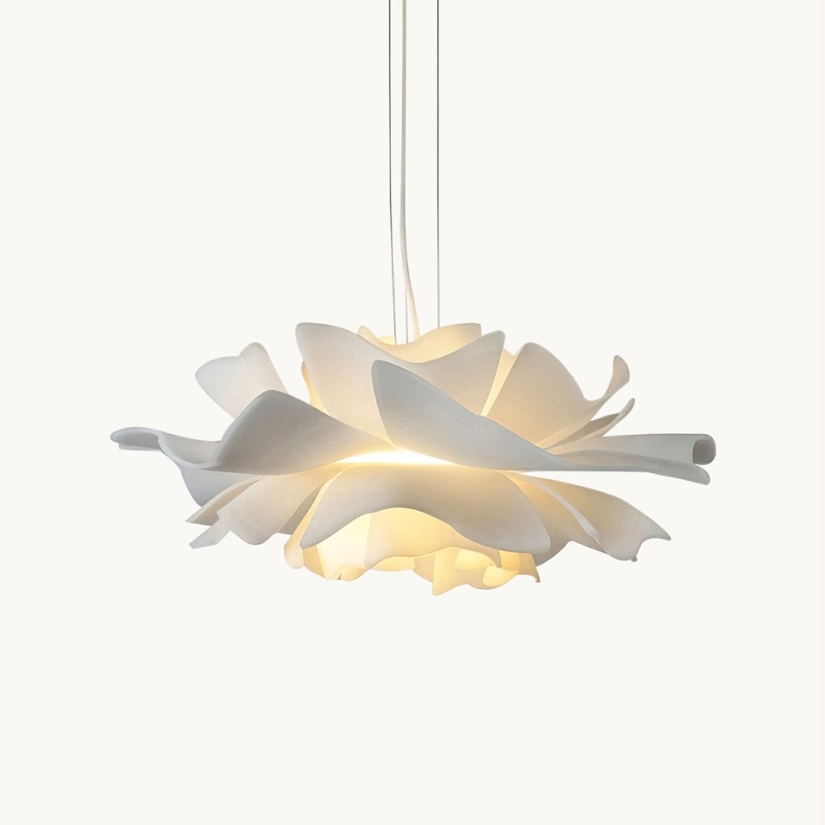 Ceiling Lights, Lotus Pendant Light for Dining Room Lighting, White Hanging Light for Living Room, Lotus Lamp_08