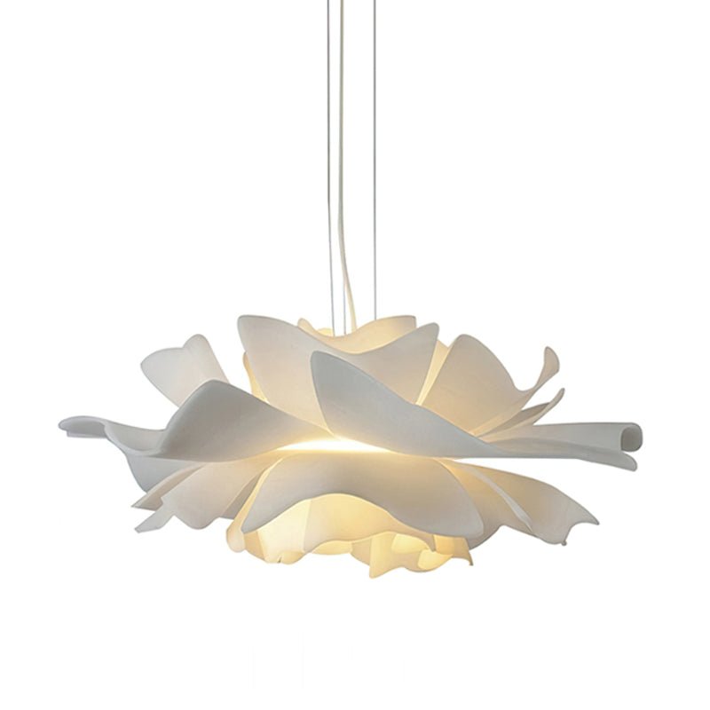 Ceiling Lights, Lotus Pendant Light for Dining Room Lighting, White Hanging Light for Living Room, Lotus Lamp_07