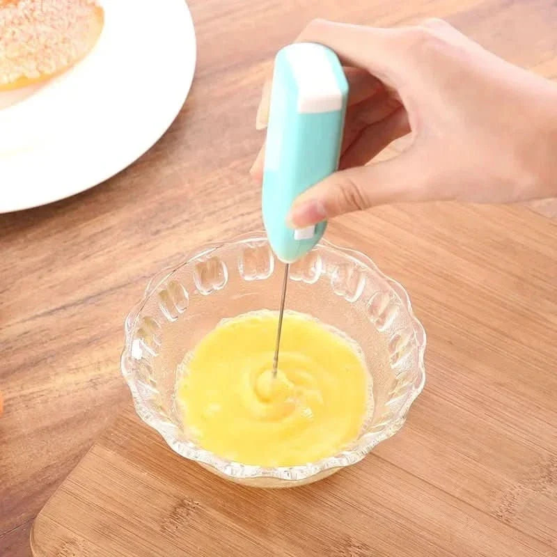 Electric Milk Frother, Coffee Frother, Matcha Whisk, Mini Electric Whisk for Hot Chocolate and Drinks_09