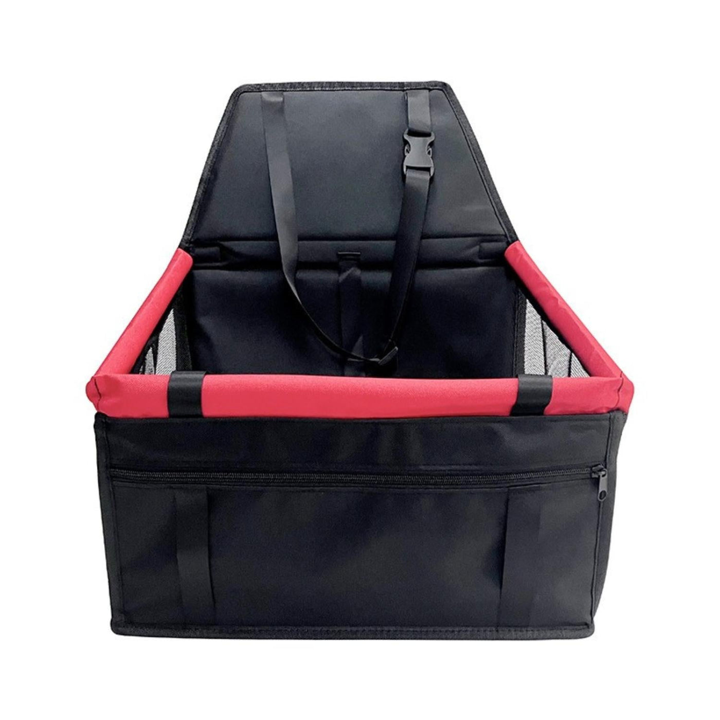 Elevated Dog Car Seat with Waterproof Fabric & Anti-Slip Base | Comfortable Dog Booster Seat for Safe Travel 10