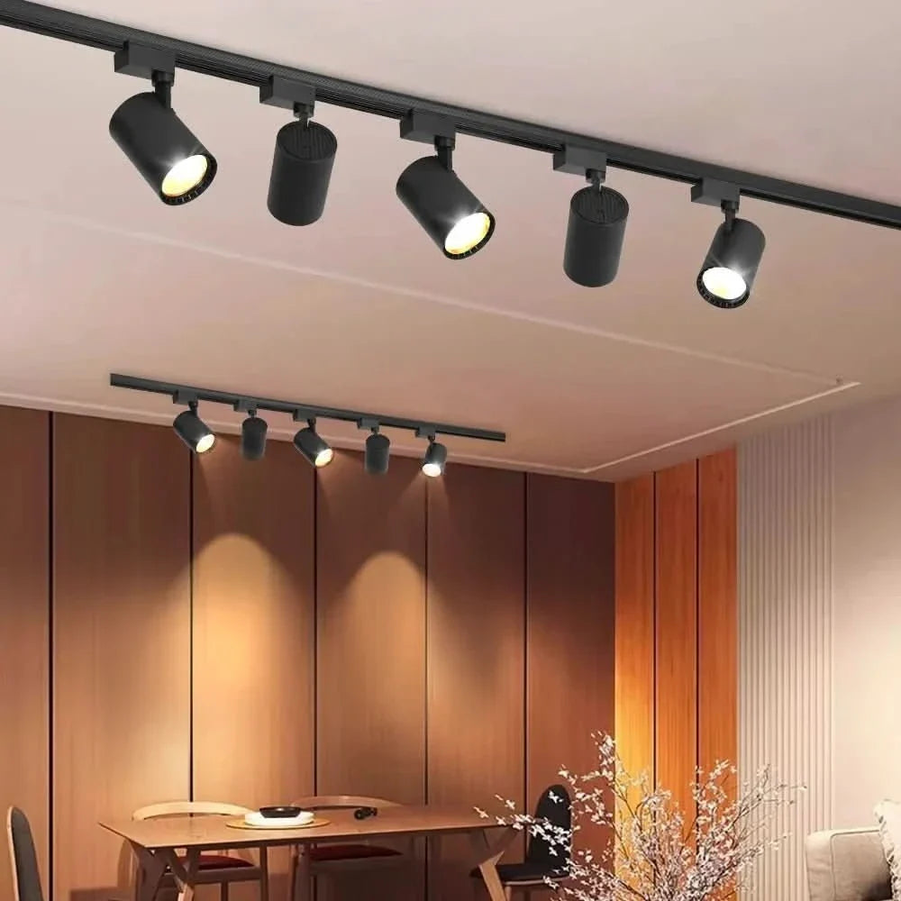 LED Spotlights, Adjustable Spotlight for Living Room and Bedroom, Indoor Spot Light for Accent Room Lighting_00