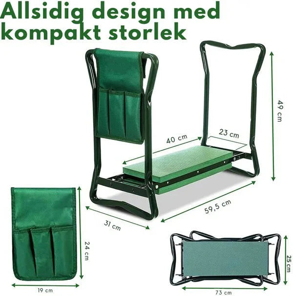 Garden Seat Pad and Kneeling Pad, Gardening Kneeler Foam Cushion, Kneeling Seat for Gardening and Camping_04