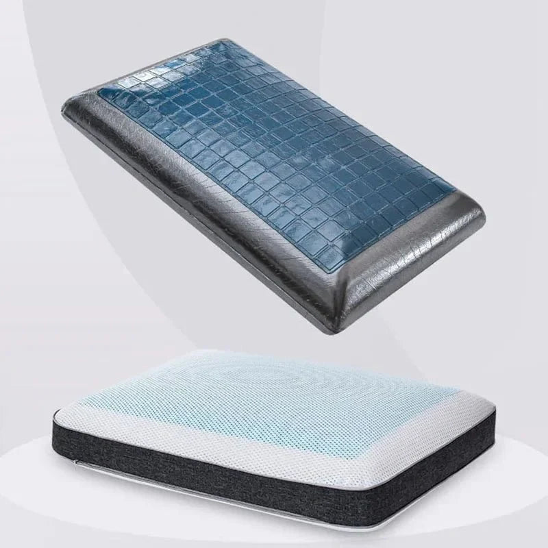 Memory Foam Pillow with Cooling Gel, Side Sleeper Pillow with Ergonomic Neck Support