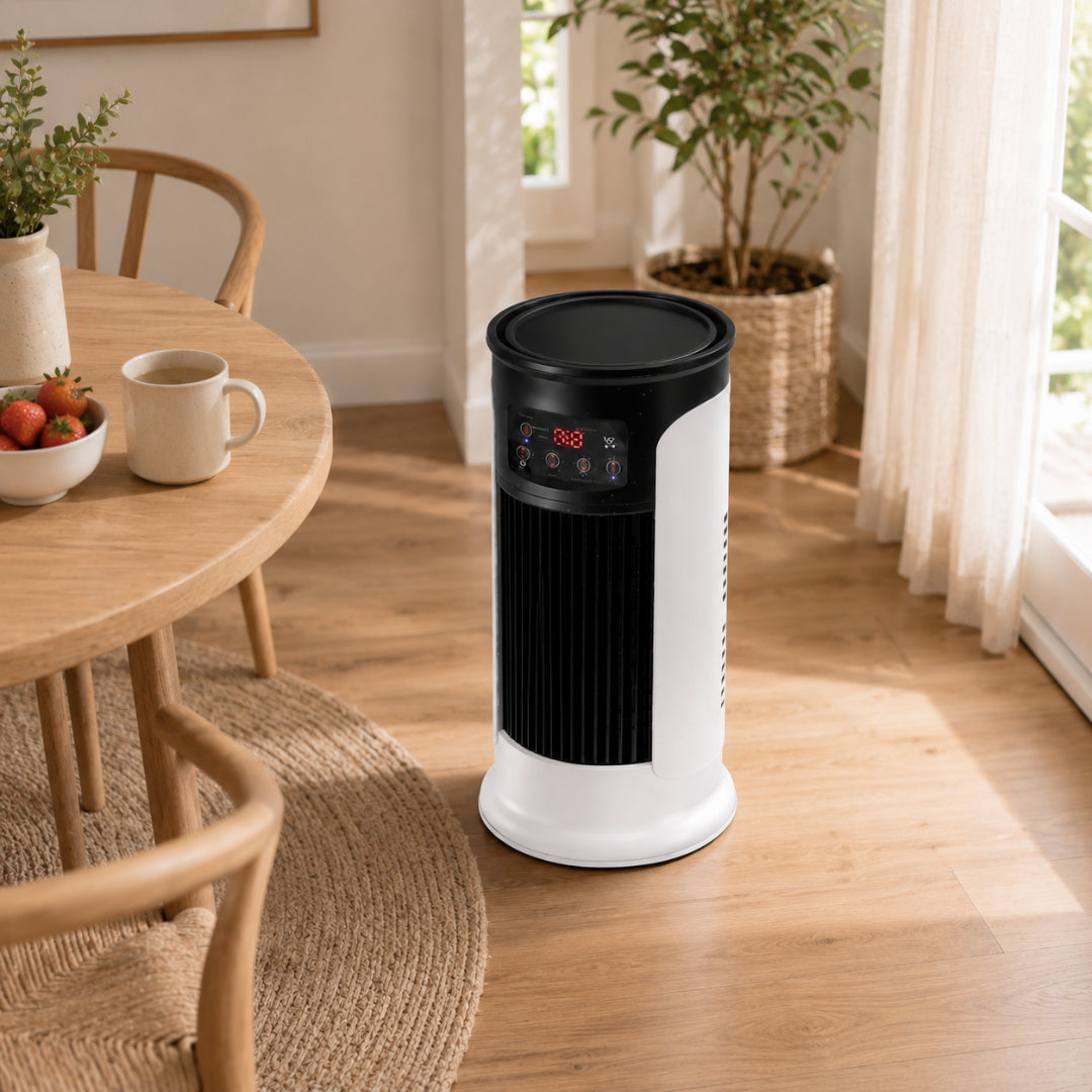 Evaporative Cooler | Portable Air Conditioner Tower with Space-Saving Design | Ideal for Home and Travel 1
