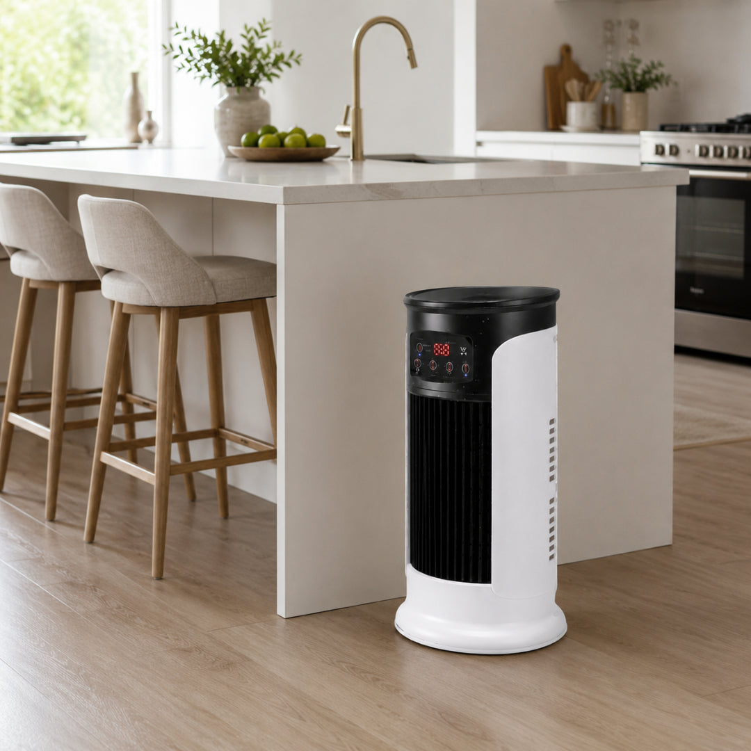 Evaporative Cooler | Portable Air Conditioner Tower with Space-Saving Design | Ideal for Home and Travel 2