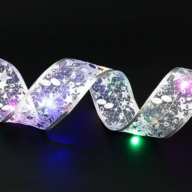 LED Christmas Lights Double Layer, Christmas Tree Lights Warm or Coloured, Copper Wire Fairy Lights for Christmas Decor_03