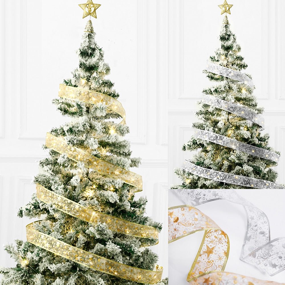 LED Christmas Lights Double Layer, Christmas Tree Lights Warm or Coloured, Copper Wire Fairy Lights for Christmas Decor_05
