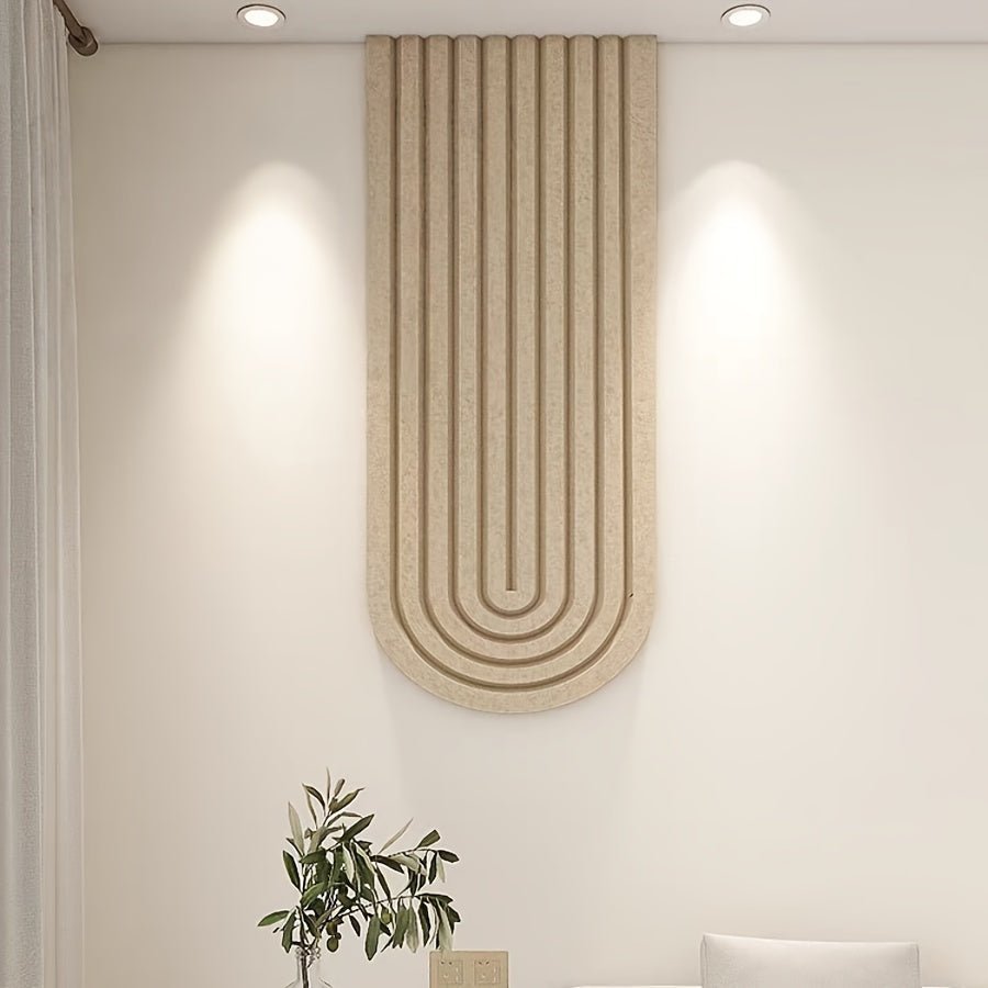 Curved Notice Board for Office and Bedroom, Felt Pinboard for Photos and Notes – image 7