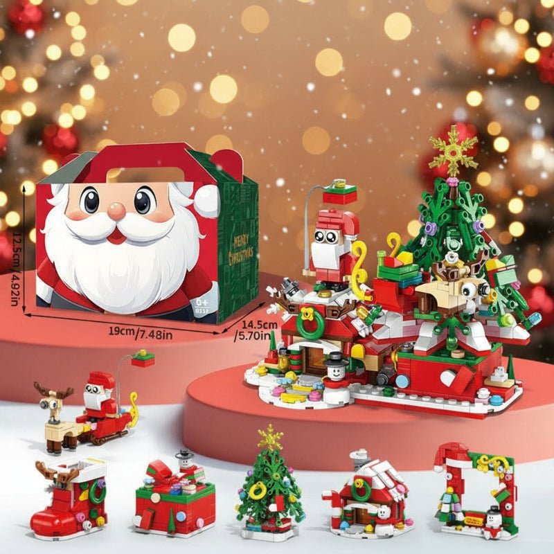 Christmas Building Blocks, Building Blocks Set with Storage Box, Educational Toys, Christmas Toys for Kids_00