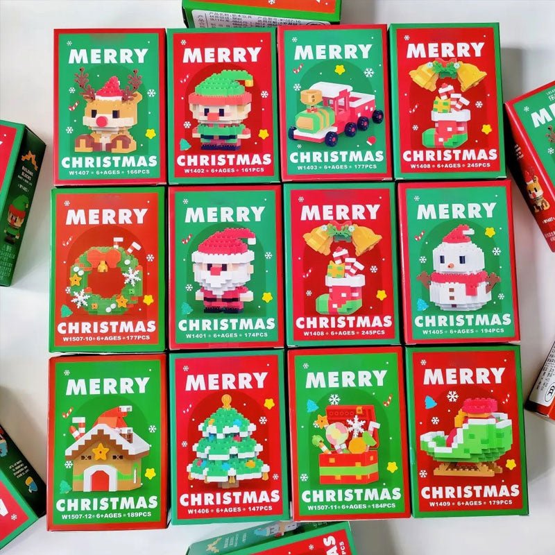 Christmas Building Blocks, Building Blocks Set with Storage Box, Educational Toys, Christmas Toys for Kids_06