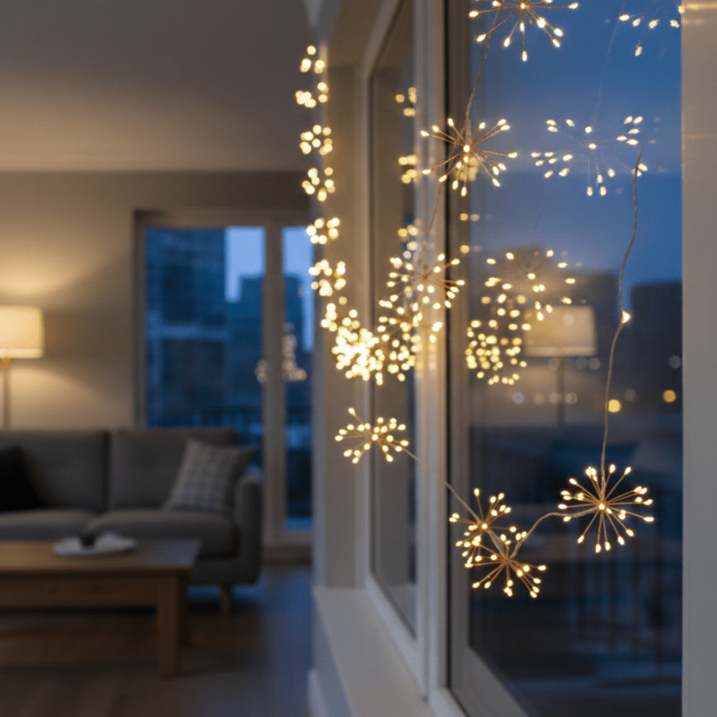 Outdoor Fairy Lights, Copper Wire Star Lights, Battery Fairy Lights for Garden, Party and Ambient Lighting_04