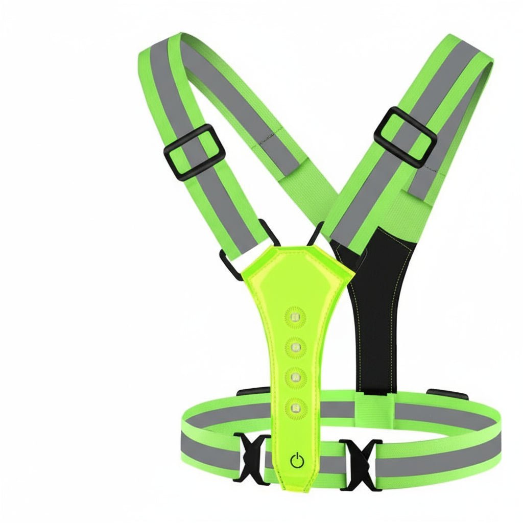 Running Vest with Lights, USB Rechargeable LED Vest for Running and Cycling – image 10