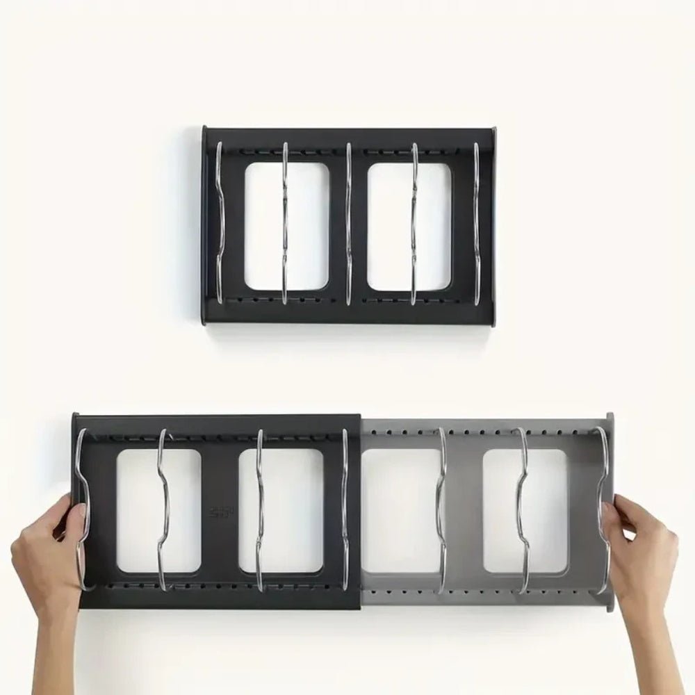 Kitchen Shelf Organiser, Adjustable Metal Kitchen Shelf Rack – image 5