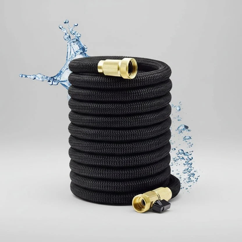 Expandable Hose Pipe, Expanding Garden Hose up to 30 m with Spray Gun – image 12