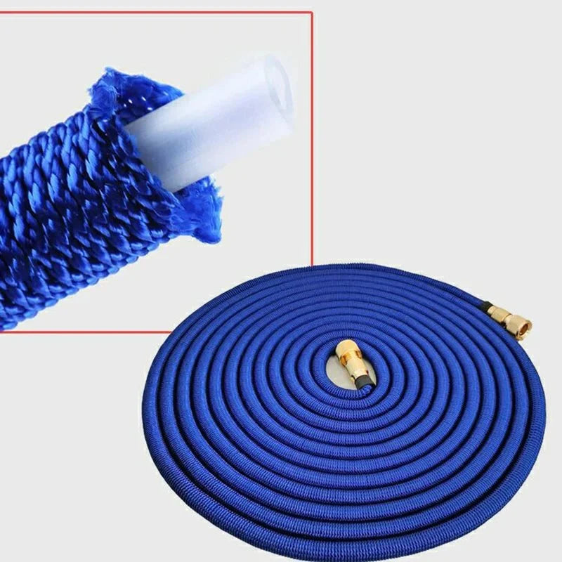 Expandable Hose Pipe, Expanding Garden Hose up to 30 m with Spray Gun – image 4