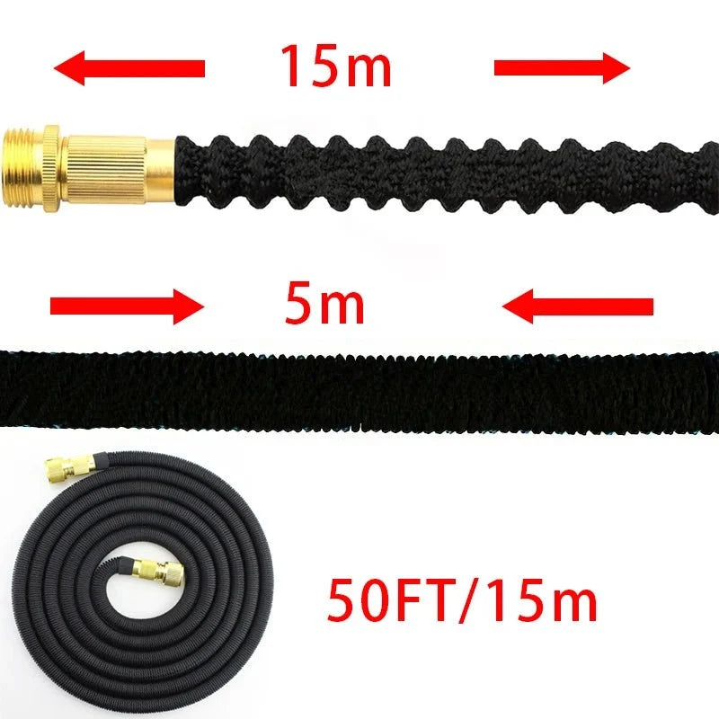 Expandable Hose Pipe, Expanding Garden Hose up to 30 m with Spray Gun – image 10