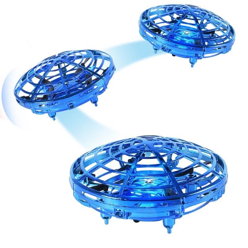 Mini Drone for Kids, Flying Saucer Toy with Hand Control and LED Lights, Flying Ball Toy, Toys for Boys and Girls_04